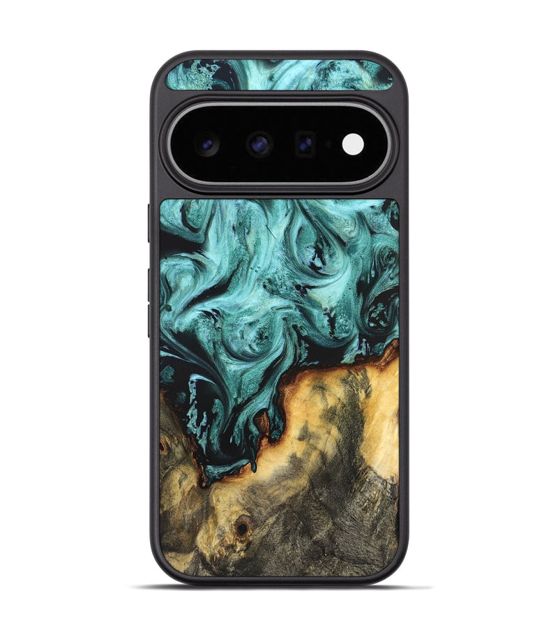 Pixel 11 Pro Wood Phone Case - Zackery (Green, 823453)