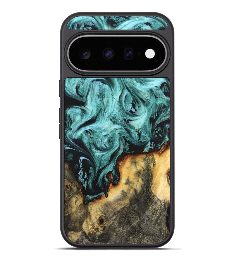 Pixel 11 Pro XL Wood Phone Case - Zackery (Green, 823453)
