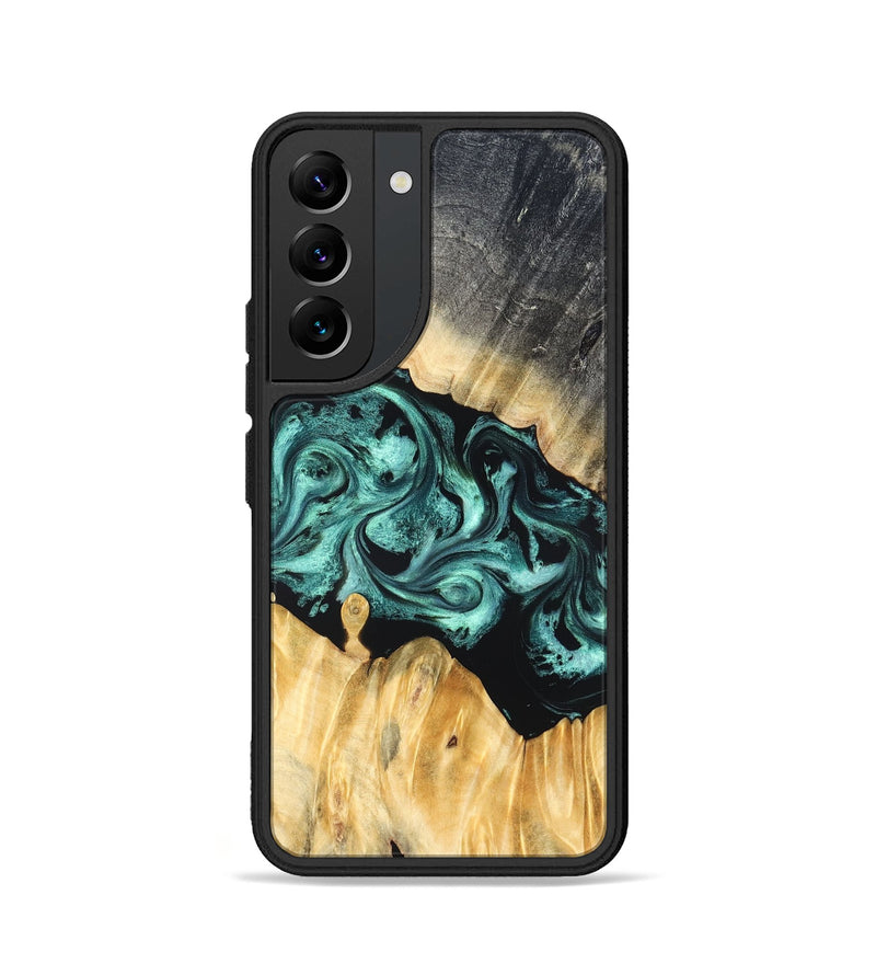 Galaxy S22 Wood Phone Case - Talon (Green, 823454)