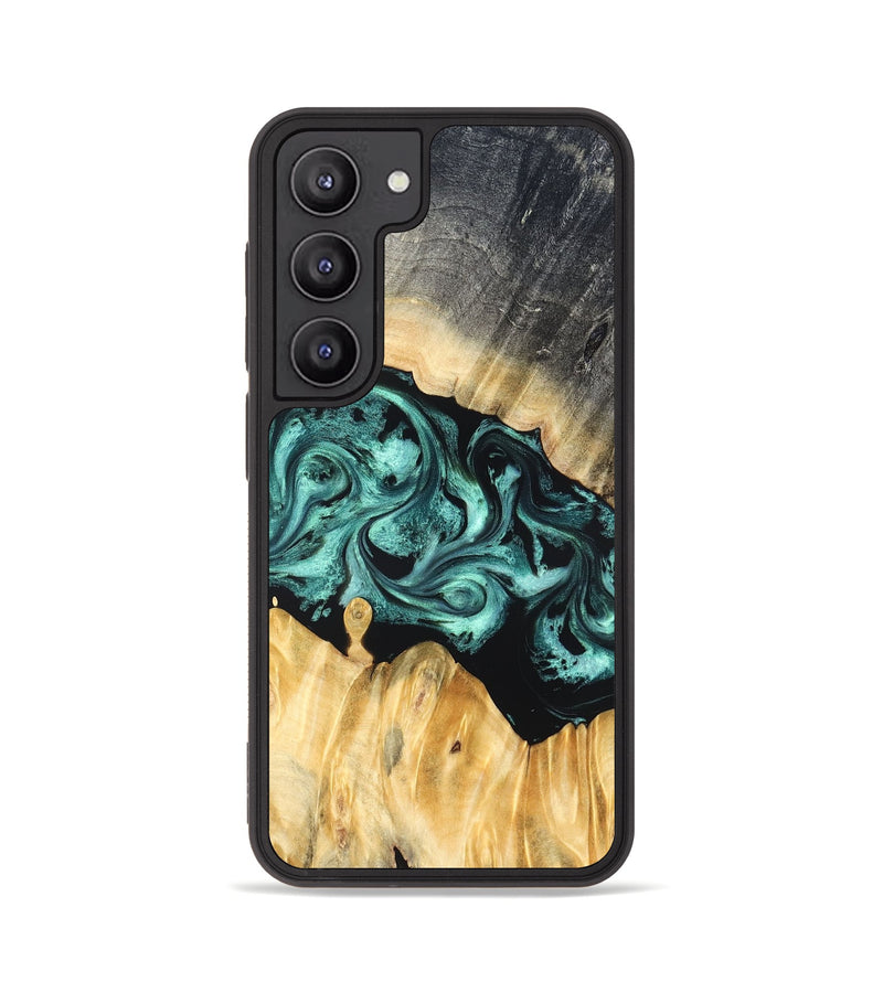 Galaxy S23 Wood Phone Case - Talon (Green, 823454)