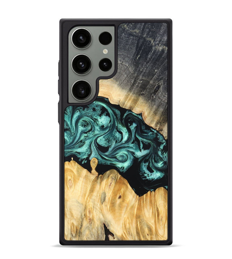 Galaxy S24 Ultra Wood Phone Case - Talon (Green, 823454)