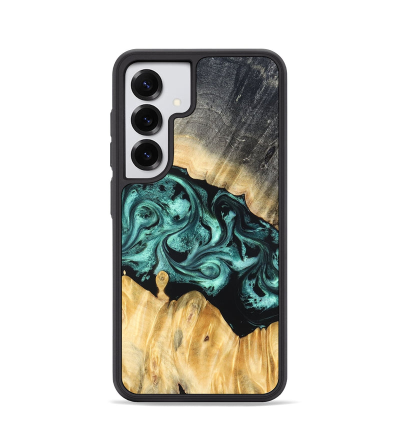 Galaxy S25 Wood Phone Case - Talon (Green, 823454)