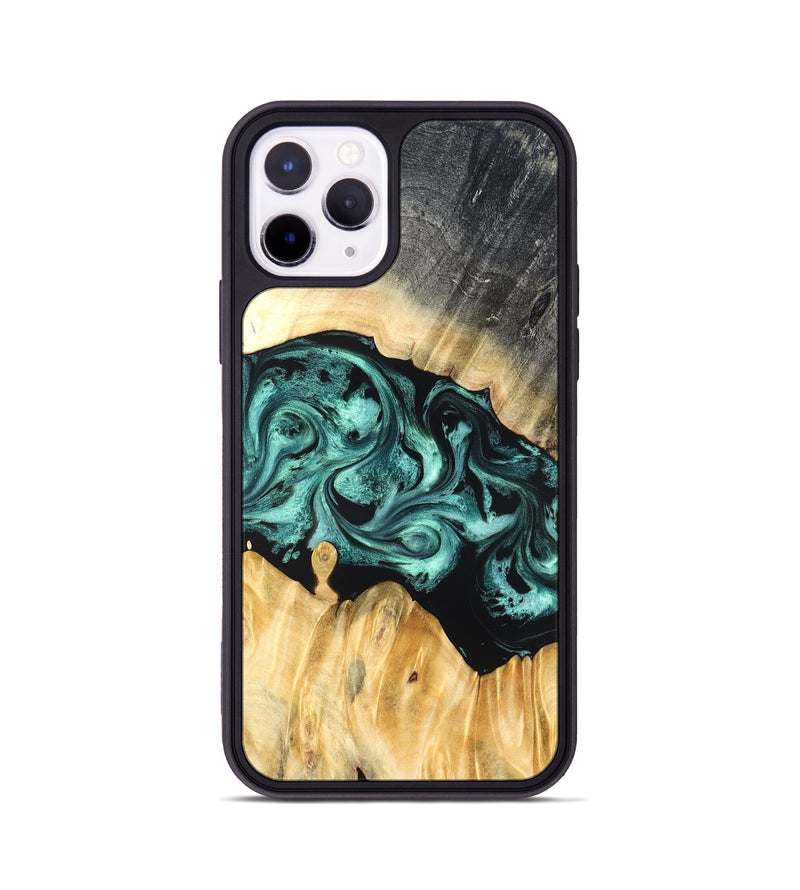 iPhone 11 Pro Wood Phone Case - Talon (Green, 823454)