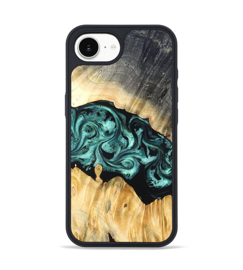 iPhone 17e Wood Phone Case - Talon (Green, 823454)