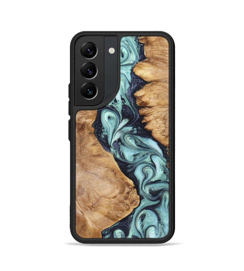 Galaxy S22 Wood Phone Case - Catina (Green, 823455)