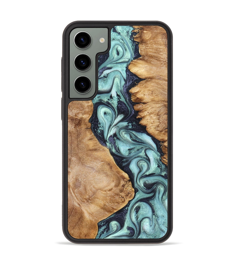 Galaxy S23 Plus Wood Phone Case - Catina (Green, 823455)