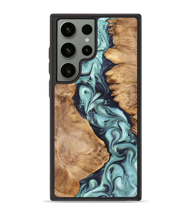 Galaxy S23 Ultra Wood Phone Case - Catina (Green, 823455)