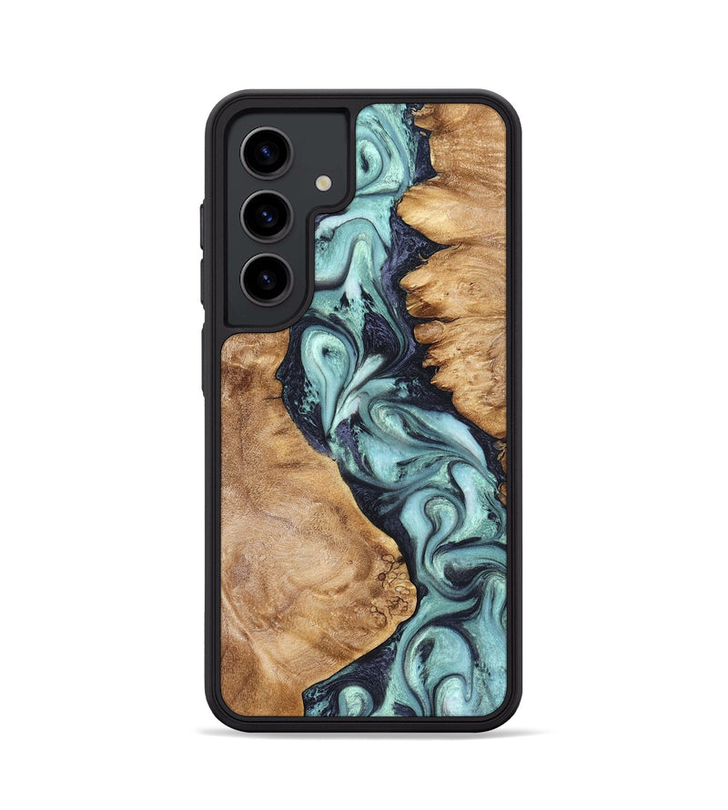 Galaxy S24 Wood Phone Case - Catina (Green, 823455)