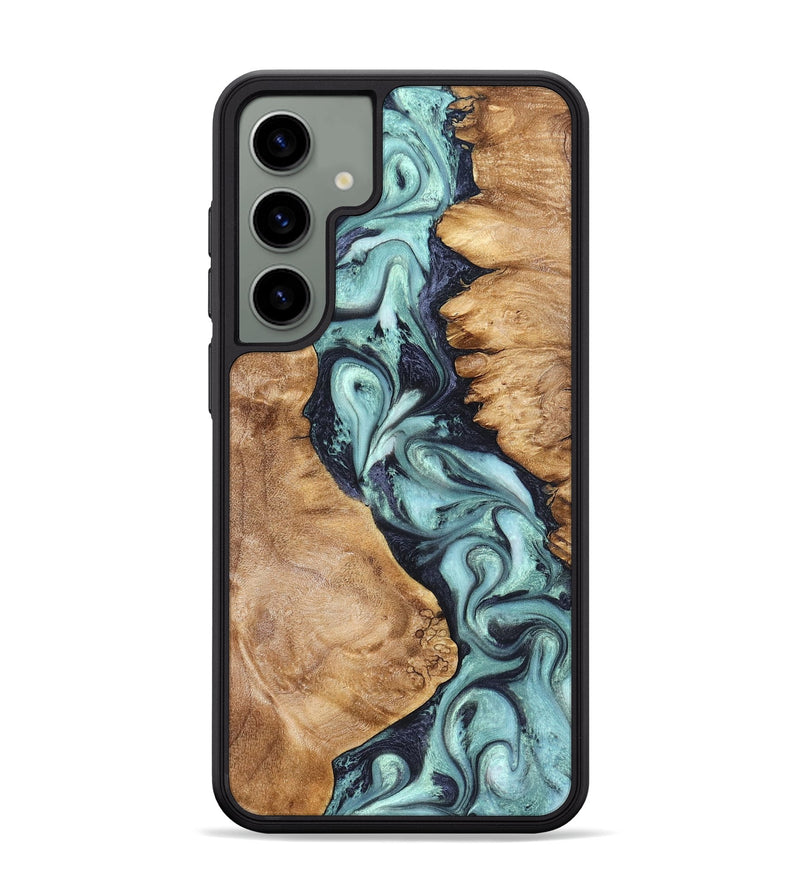 Galaxy S24 Plus Wood Phone Case - Catina (Green, 823455)