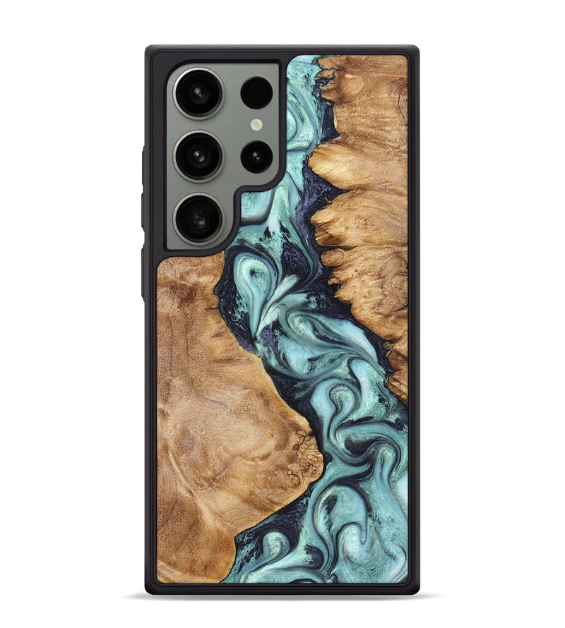 Galaxy S24 Ultra Wood Phone Case - Catina (Green, 823455)