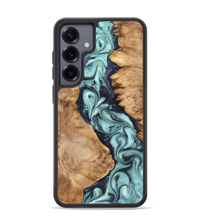 Galaxy S25 Plus Wood Phone Case - Catina (Green, 823455)
