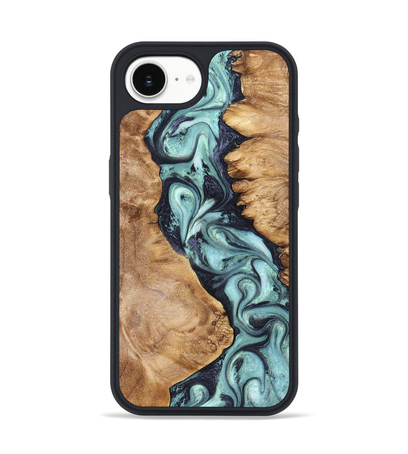 iPhone 17e Wood Phone Case - Catina (Green, 823455)