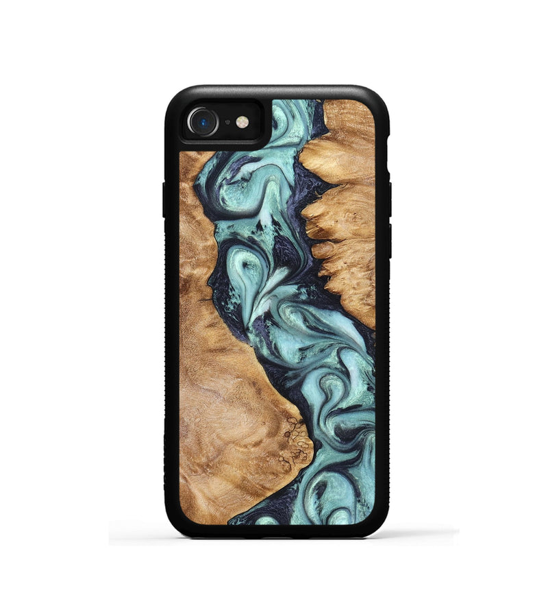 iPhone SE Wood Phone Case - Catina (Green, 823455)