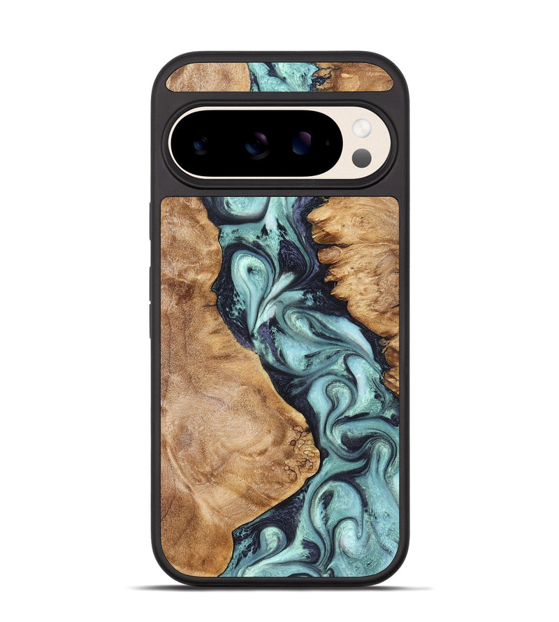 Pixel 10 Wood Phone Case - Catina (Green, 823455)