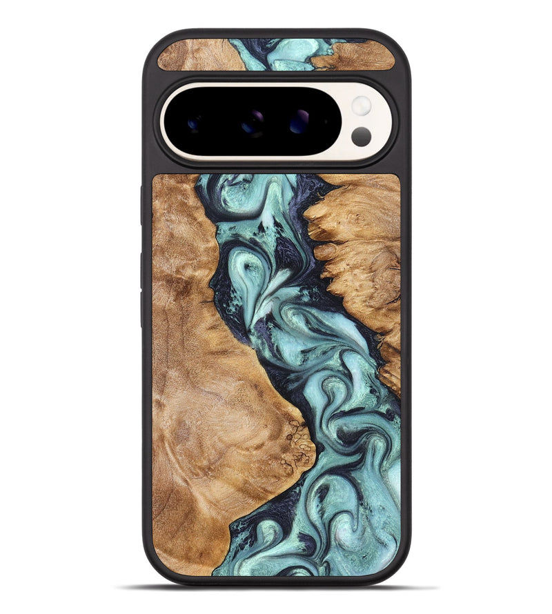 Pixel 9 Pro XL Wood Phone Case - Catina (Green, 823455)