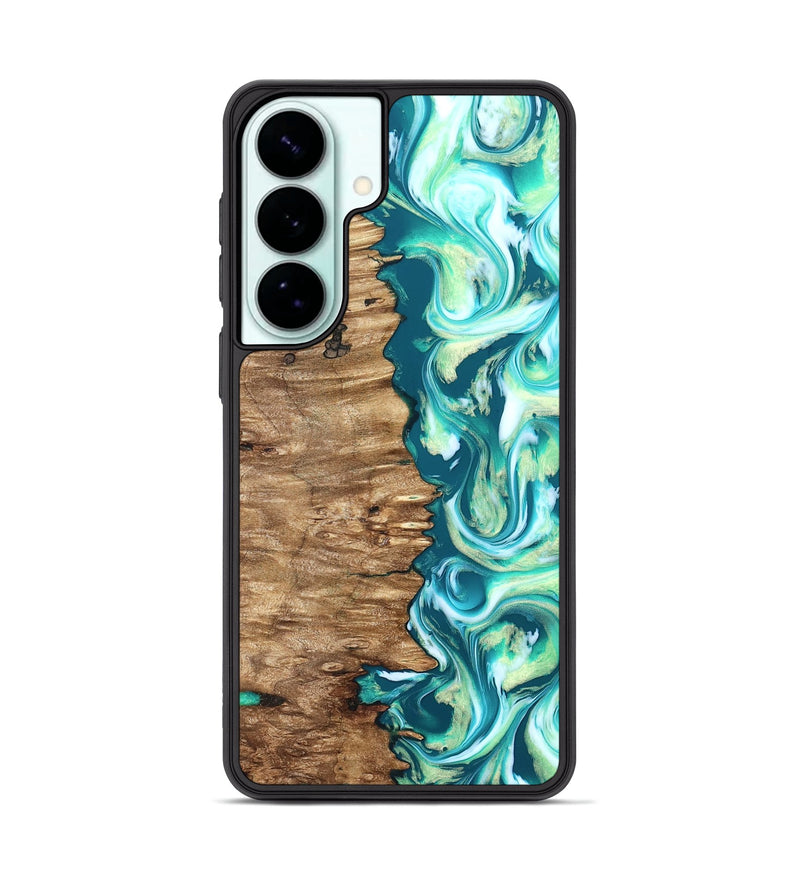 Galaxy S26 Plus Wood Phone Case - Stacia (Green, 823456)