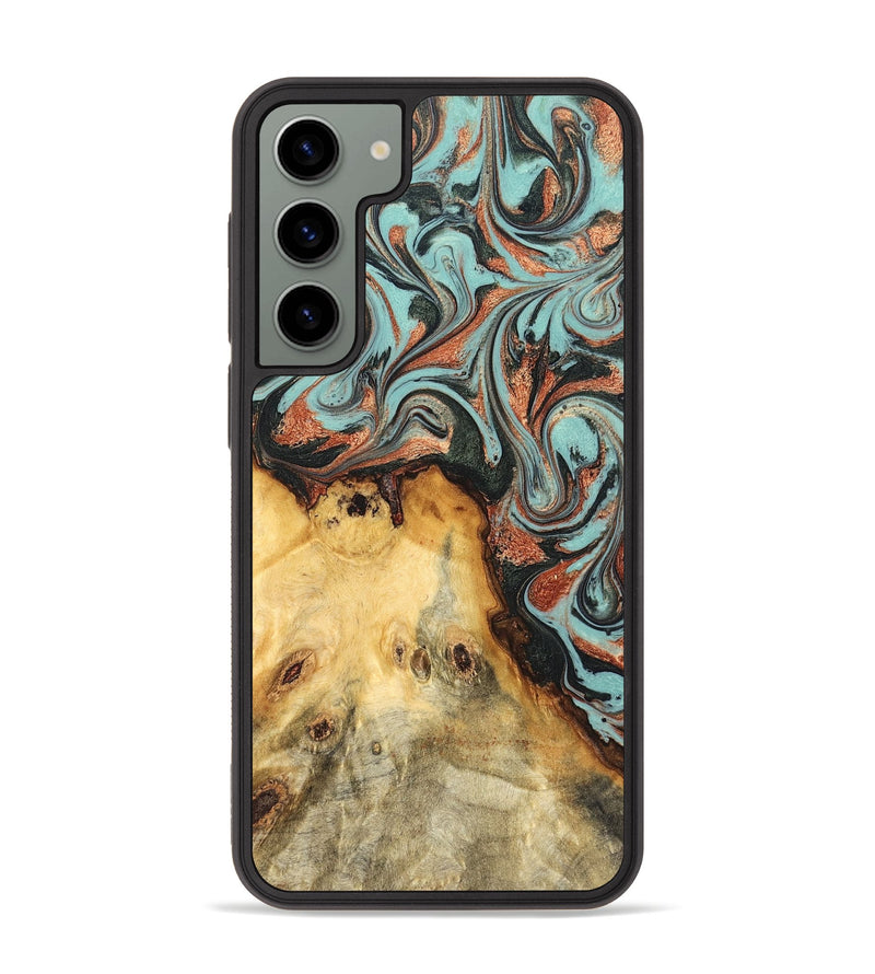 Galaxy S23 Plus Wood Phone Case - Glenda (Green, 823457)