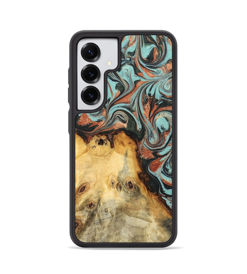 Galaxy S25 Wood Phone Case - Glenda (Green, 823457)
