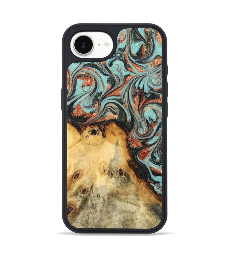 iPhone 16e Wood Phone Case - Glenda (Green, 823457)