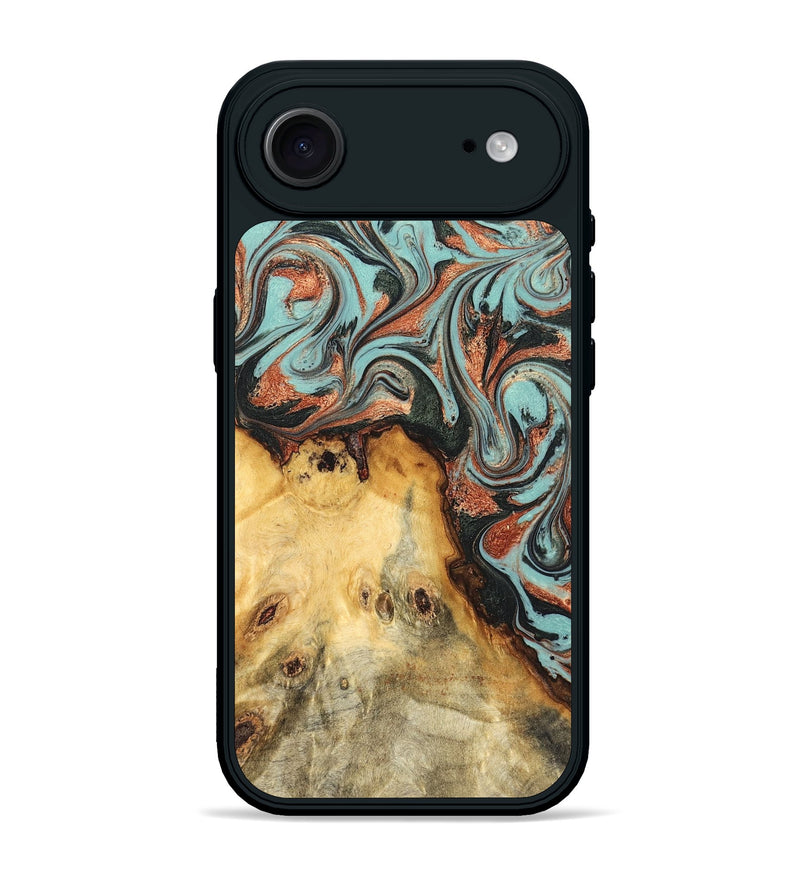 iPhone 17 Air Wood Phone Case - Glenda (Green, 823457)