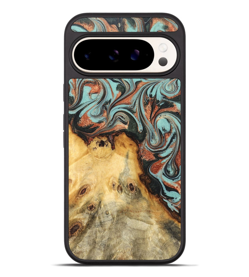Pixel 9 Pro XL Wood Phone Case - Glenda (Green, 823457)