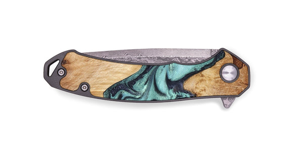 EDC Wood Pocket Knife - Sage (Green, 823458)