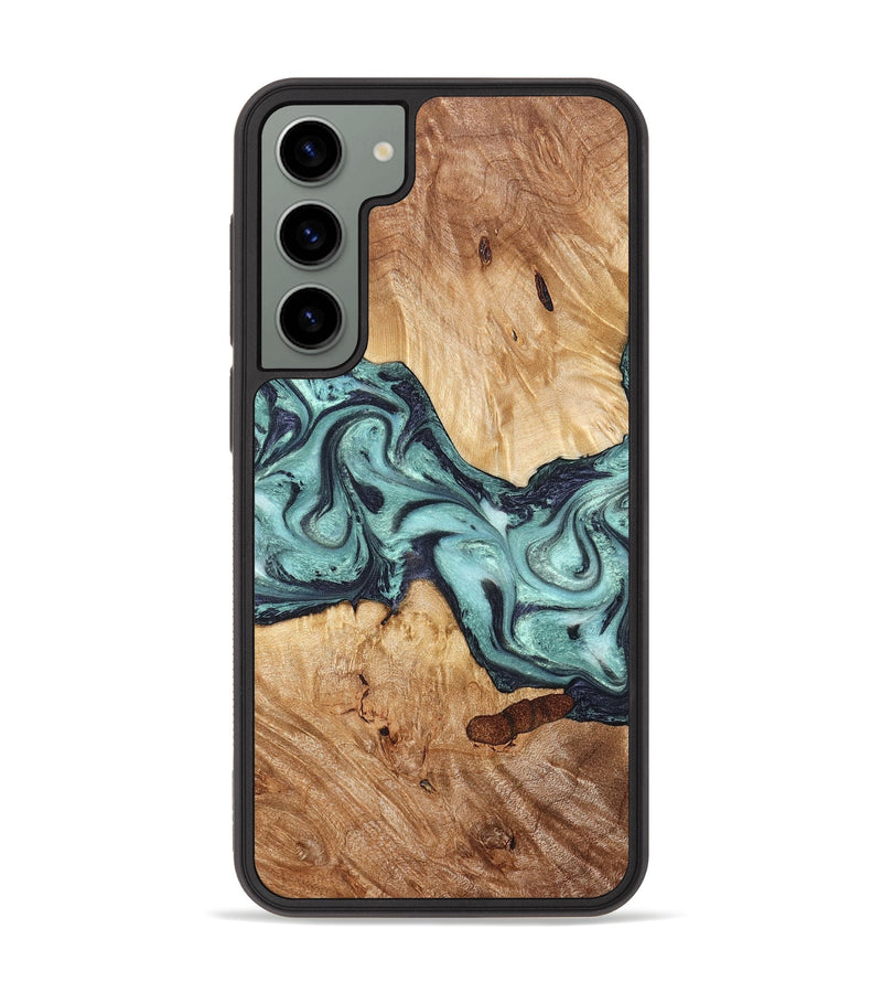 Galaxy S23 Plus Wood Phone Case - Sage (Green, 823458)