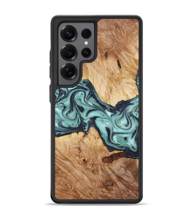 Galaxy S25 Ultra Wood Phone Case - Sage (Green, 823458)