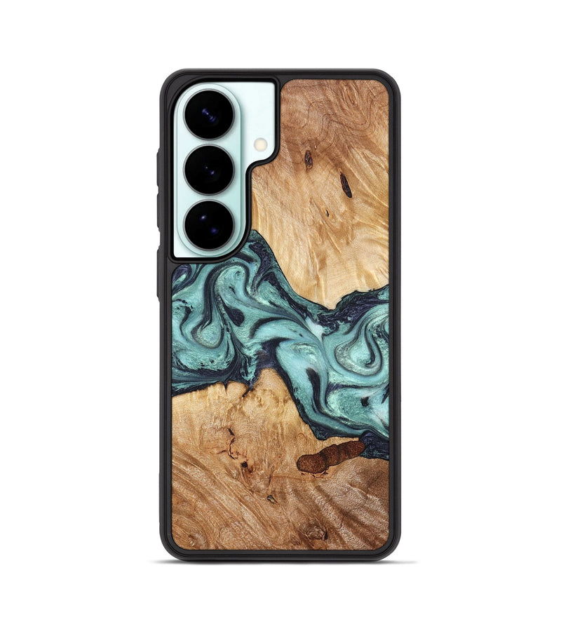 Galaxy S26 Wood Phone Case - Sage (Green, 823458)