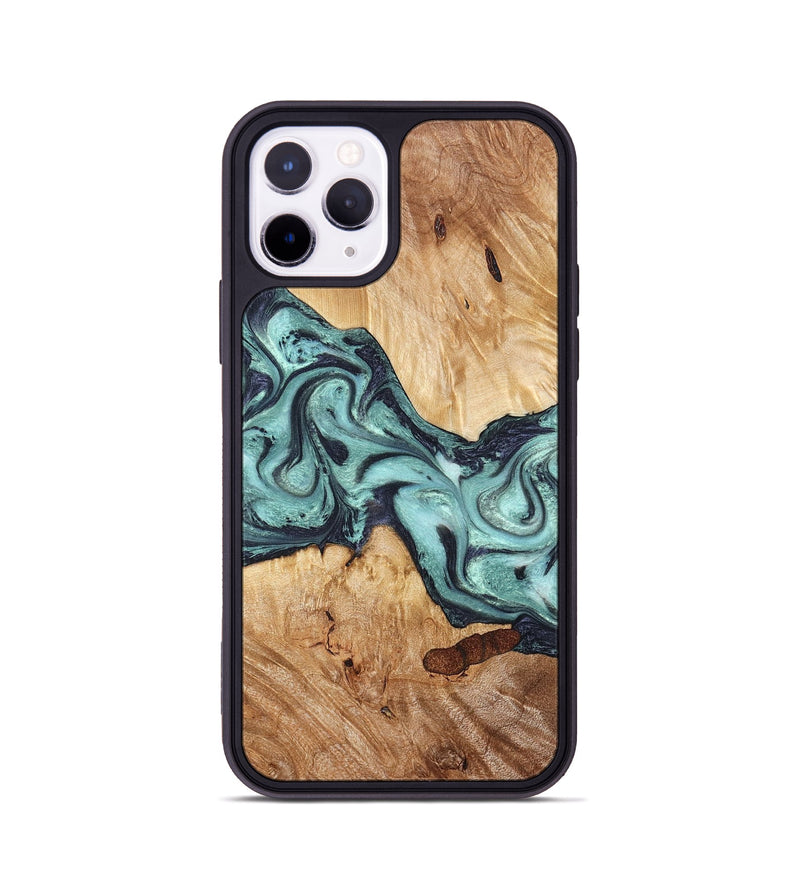 iPhone 11 Pro Wood Phone Case - Sage (Green, 823458)