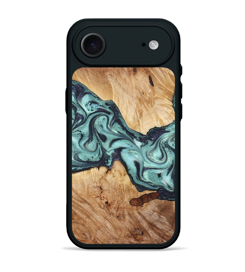 iPhone 17 Air Wood Phone Case - Sage (Green, 823458)