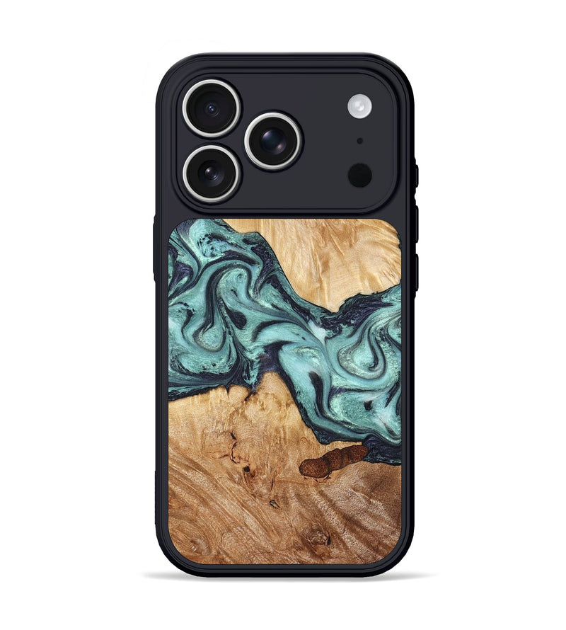 iPhone 17 Pro Wood Phone Case - Sage (Green, 823458)