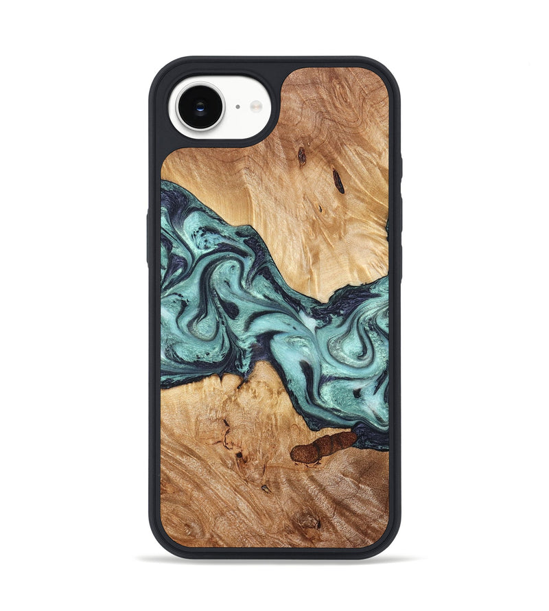 iPhone 17e Wood Phone Case - Sage (Green, 823458)
