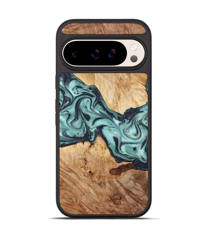 Pixel 10 Wood Phone Case - Sage (Green, 823458)