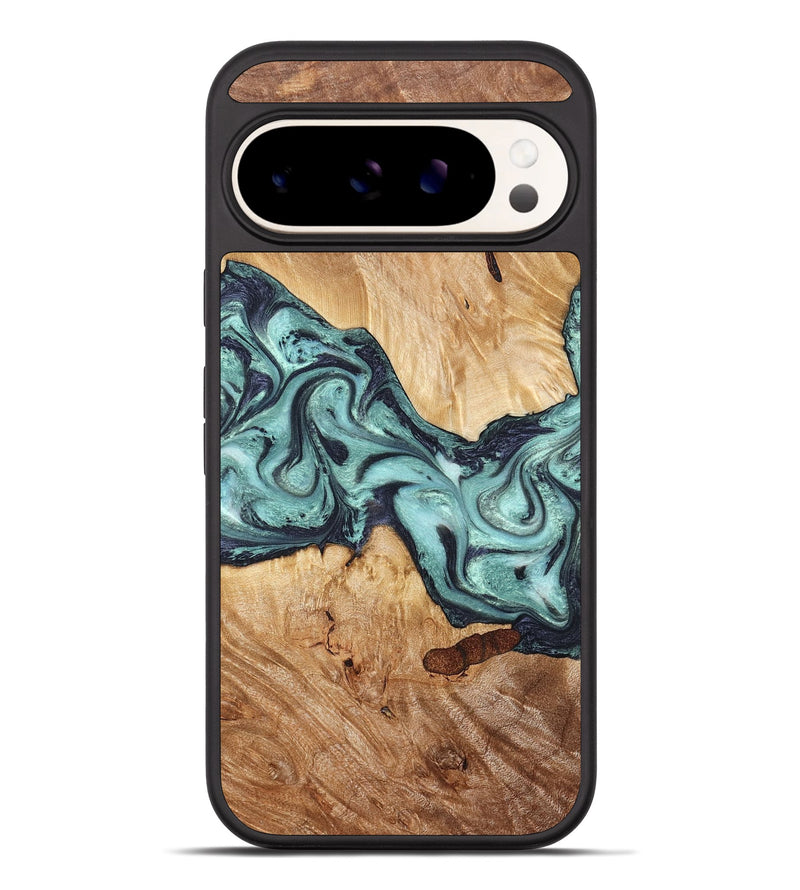 Pixel 10 Pro XL Wood Phone Case - Sage (Green, 823458)