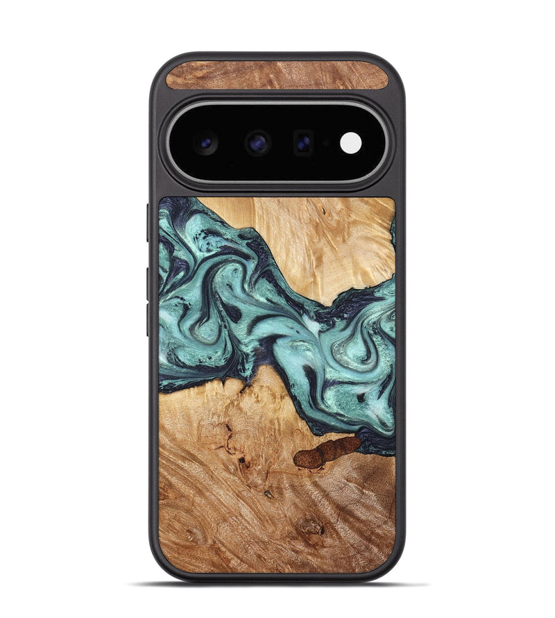 Pixel 11 Wood Phone Case - Sage (Green, 823458)
