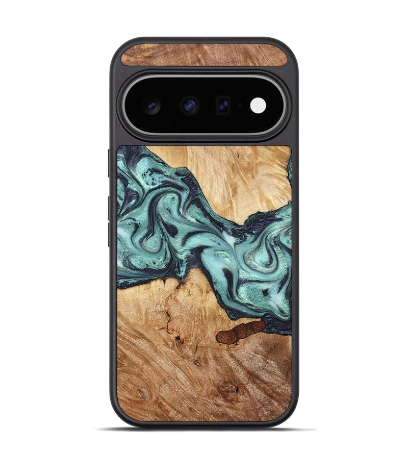 Pixel 11 Pro Wood Phone Case - Sage (Green, 823458)