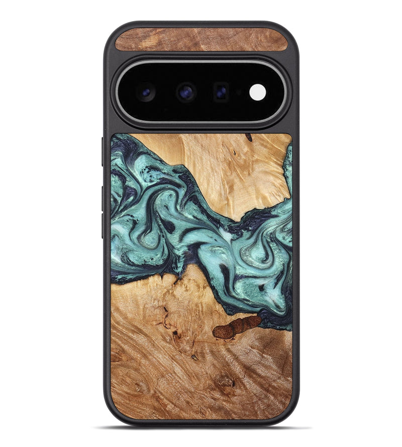 Pixel 11 Pro XL Wood Phone Case - Sage (Green, 823458)
