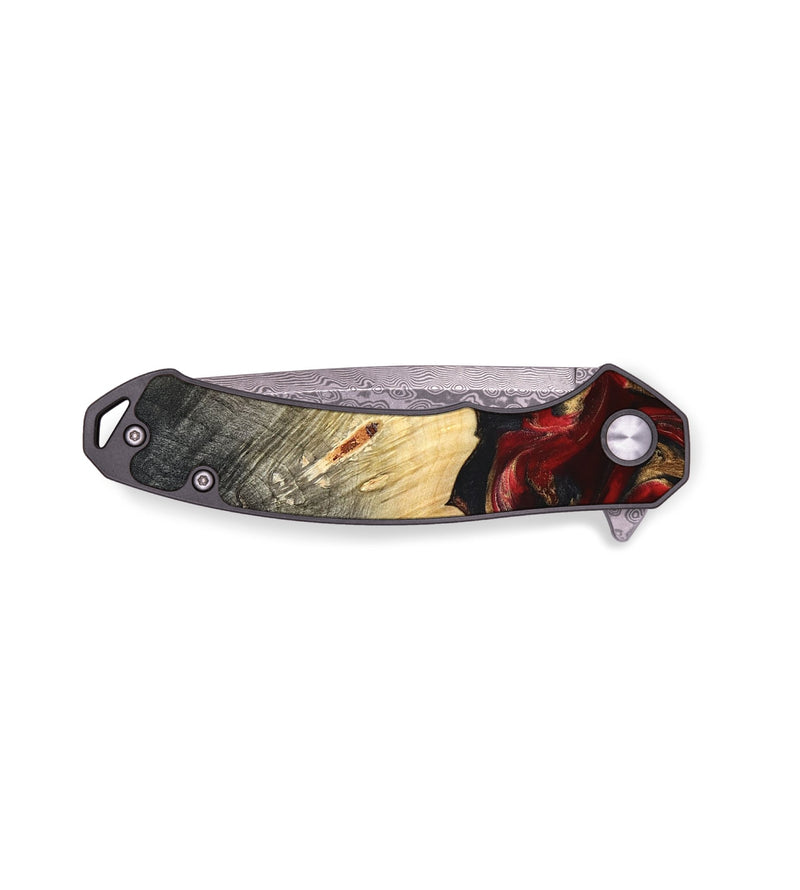 EDC Wood Pocket Knife - Dovie (Red, 823462)