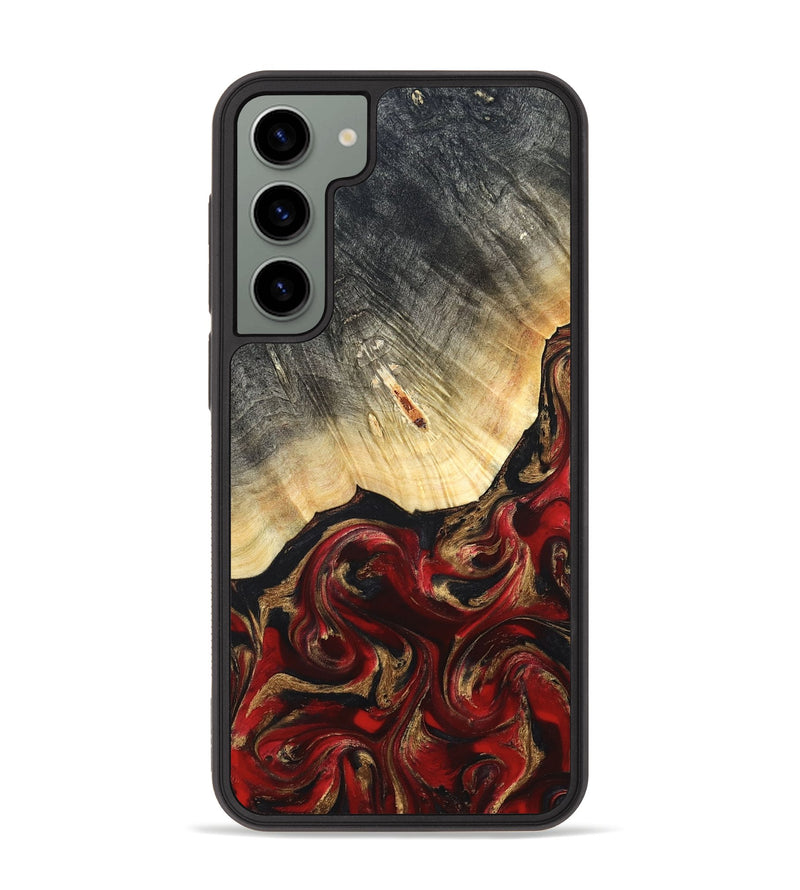 Galaxy S23 Plus Wood Phone Case - Dovie (Red, 823462)