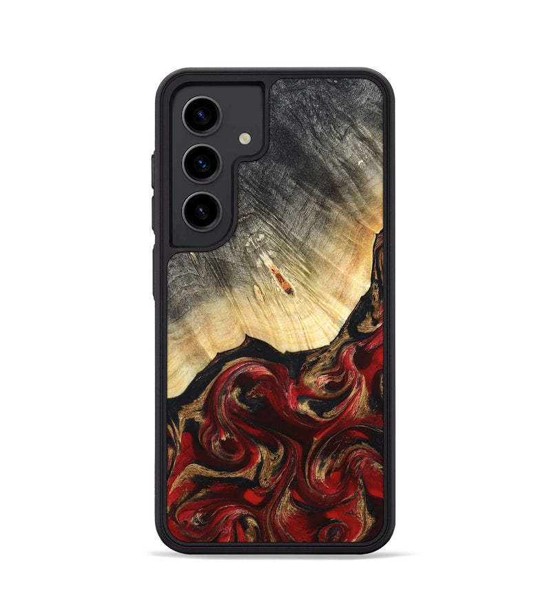 Galaxy S24 Wood Phone Case - Dovie (Red, 823462)