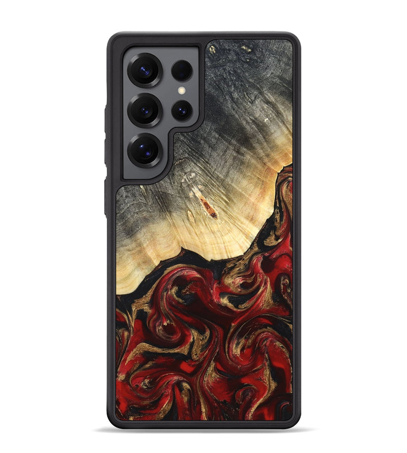 Galaxy S25 Ultra Wood Phone Case - Dovie (Red, 823462)
