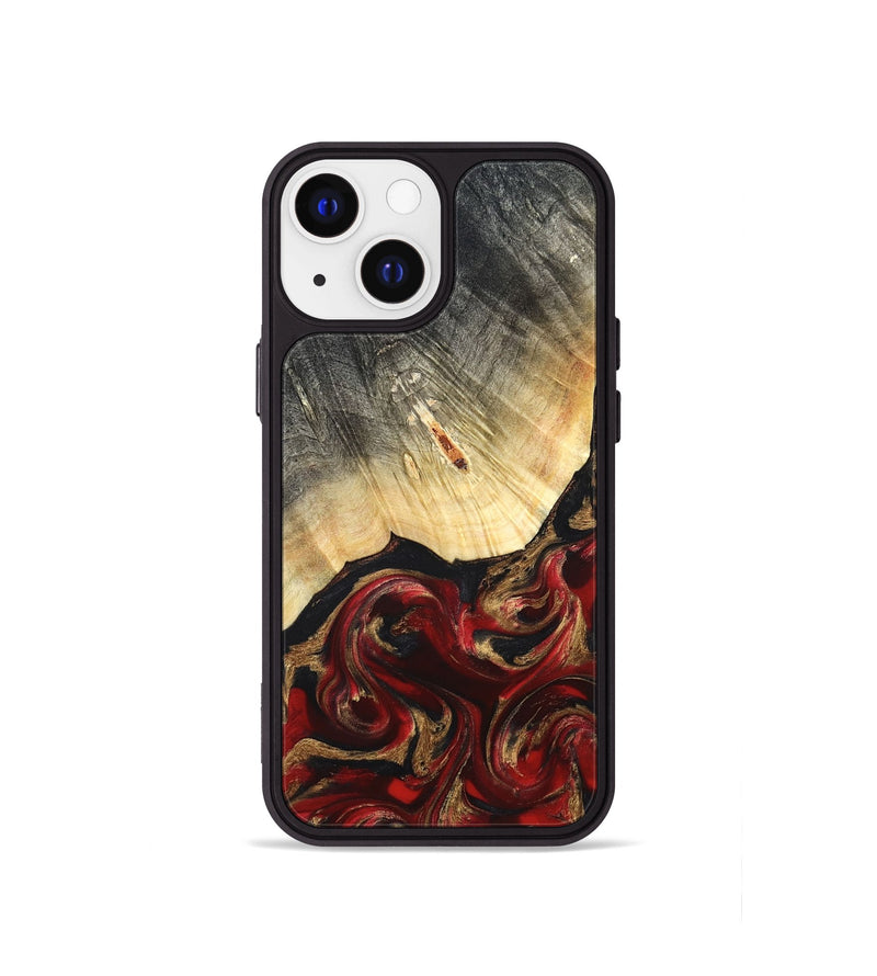 iPhone 13 mini Wood Phone Case - Dovie (Red, 823462)
