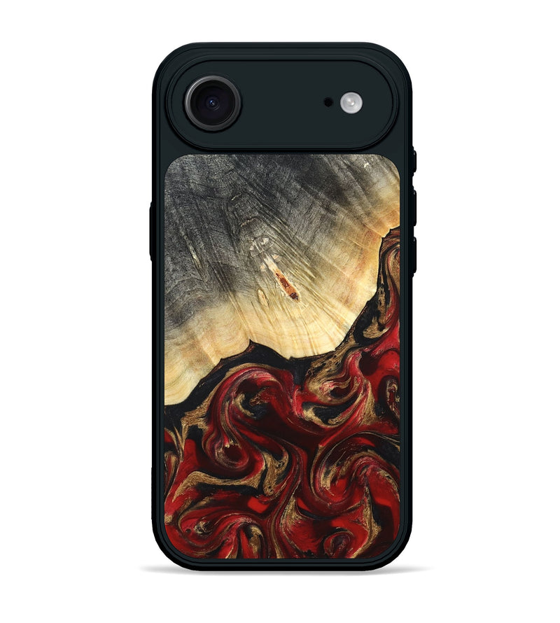 iPhone 17 Air Wood Phone Case - Dovie (Red, 823462)