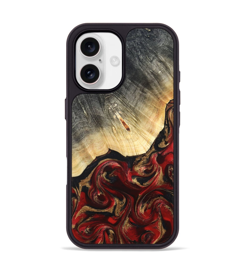 iPhone 17 Wood Phone Case - Dovie (Red, 823462)