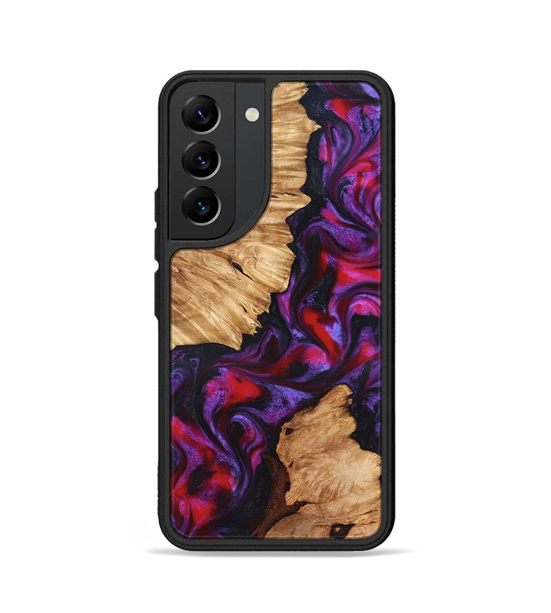 Galaxy S22 Wood Phone Case - Alton (Red, 823463)