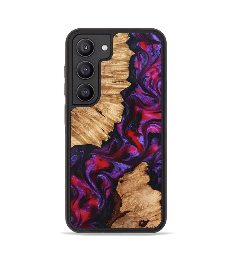 Galaxy S23 Wood Phone Case - Alton (Red, 823463)