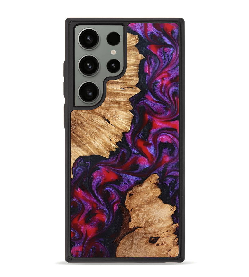 Galaxy S23 Ultra Wood Phone Case - Alton (Red, 823463)