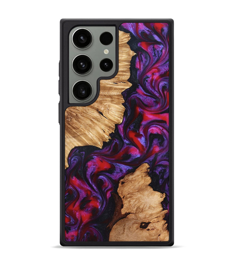 Galaxy S24 Ultra Wood Phone Case - Alton (Red, 823463)