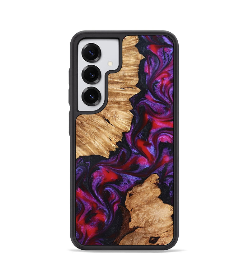 Galaxy S25 Wood Phone Case - Alton (Red, 823463)
